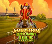 Gold Trio: Leprechaun's Luck Race Bonanza